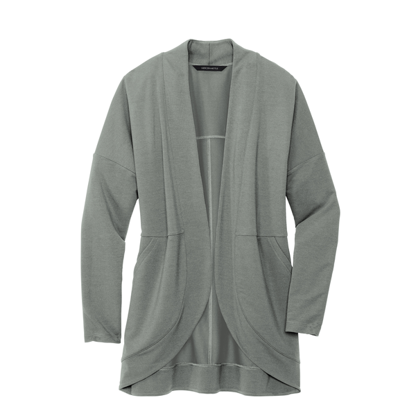 MERCER+METTLE™ Stretch French Terry Open-Front Ladies' Cardigan