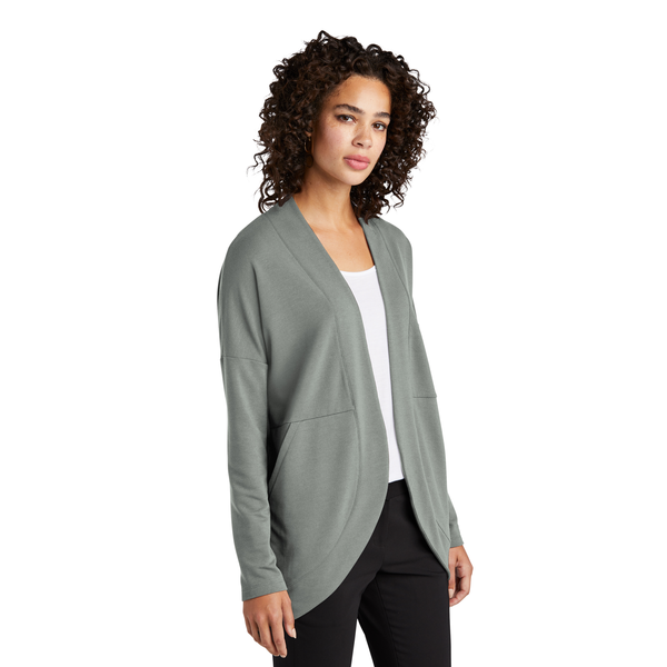 MERCER+METTLE™ Stretch French Terry Open-Front Ladies' Cardigan