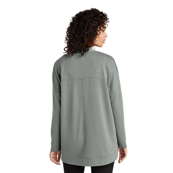 MERCER+METTLE™ Stretch French Terry Open-Front Ladies' Cardigan