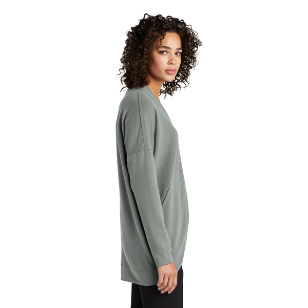 MERCER+METTLE™ Stretch French Terry Open-Front Ladies' Cardigan