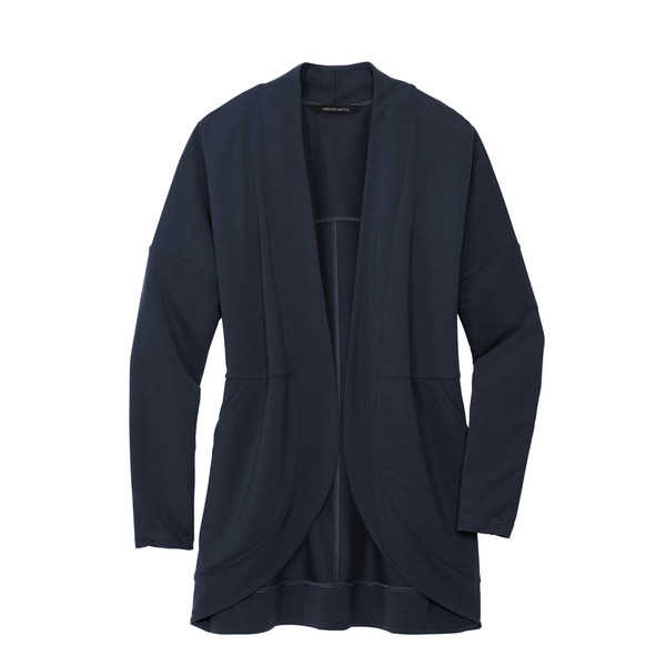 MERCER+METTLE™ Stretch French Terry Open-Front Ladies' Cardigan