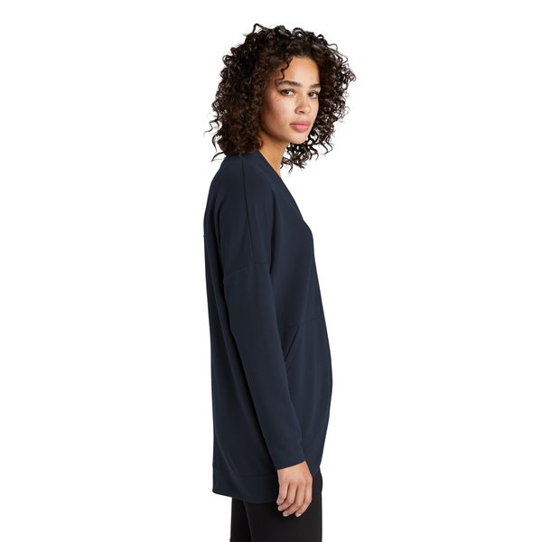 MERCER+METTLE™ Stretch French Terry Open-Front Ladies' Cardigan