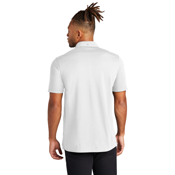 MERCER+METTLE™ Stretch Pique Full-Button Men's Short Sleeve Shirt