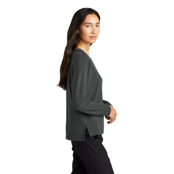 MERCER+METTLE™ Stretch French Terry Drop Shoulder Ladies' Pullover