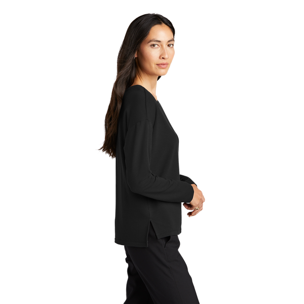 MERCER+METTLE™ Stretch French Terry Drop Shoulder Ladies' Pullover