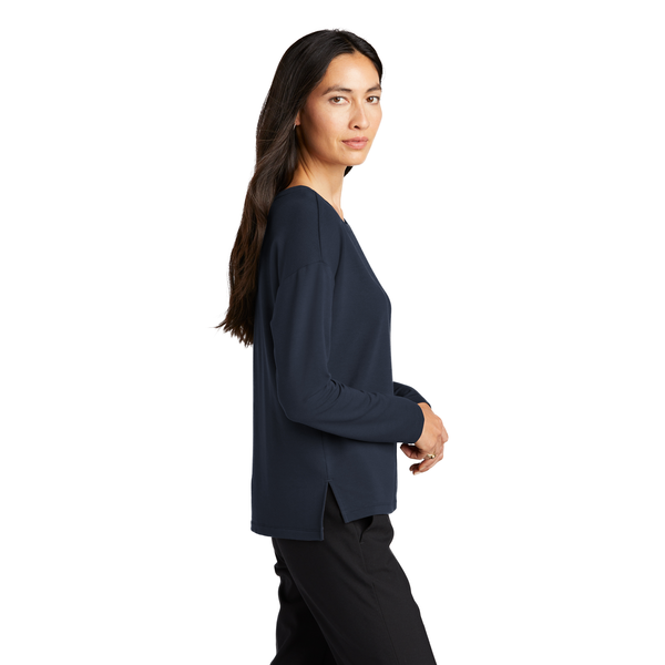 MERCER+METTLE™ Stretch French Terry Drop Shoulder Ladies' Pullover