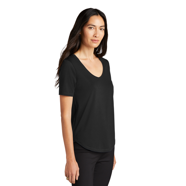 MERCER+METTLE™ Stretch Jersey Relaxed Scoop Ladies' Tee