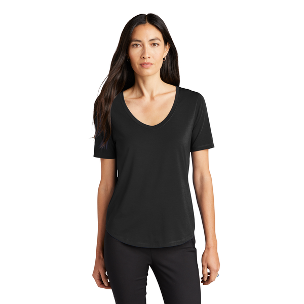 MERCER+METTLE™ Stretch Jersey Relaxed Scoop Ladies' Tee