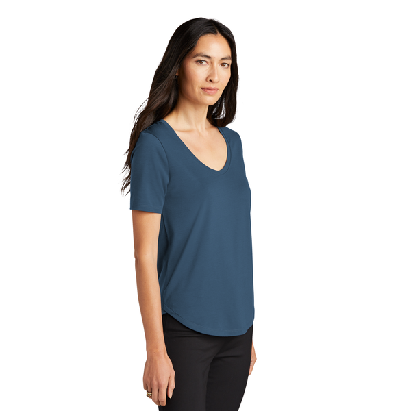 MERCER+METTLE™ Stretch Jersey Relaxed Scoop Ladies' Tee
