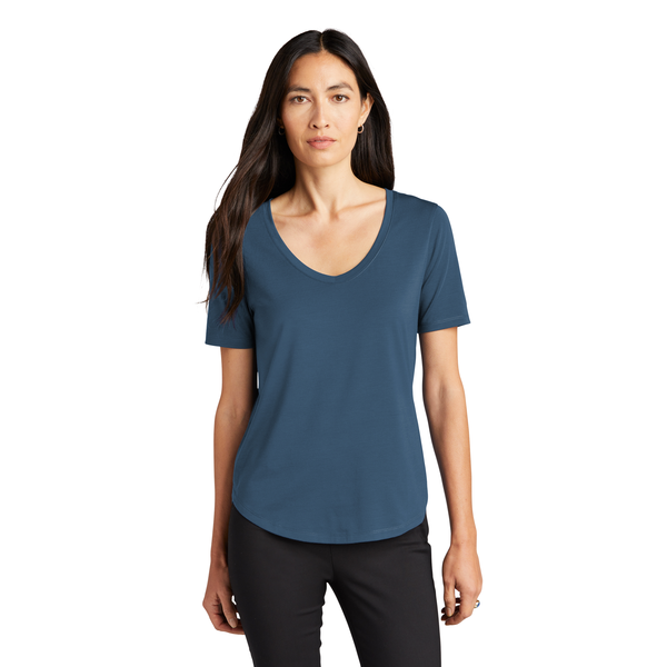 MERCER+METTLE™ Stretch Jersey Relaxed Scoop Ladies' Tee