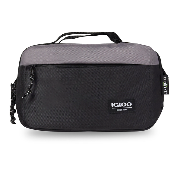 Igloo® Fundamentals REPREVE® 3-Can Hip Pack Cooler