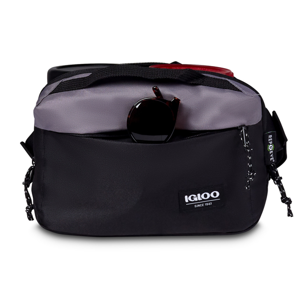 Igloo® Fundamentals REPREVE® 3-Can Hip Pack Cooler