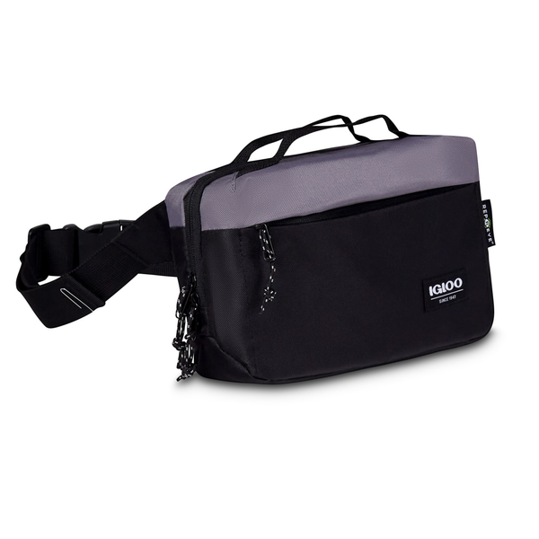 Igloo® Fundamentals REPREVE® 3-Can Hip Pack Cooler