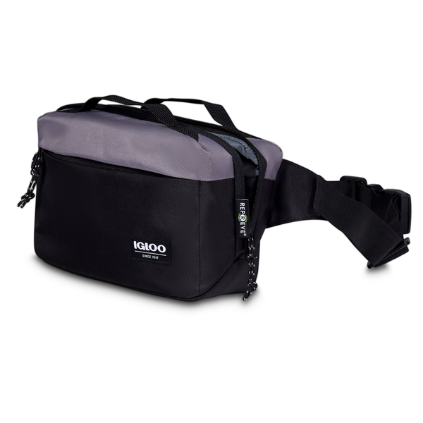 Igloo® Fundamentals REPREVE® 3-Can Hip Pack Cooler