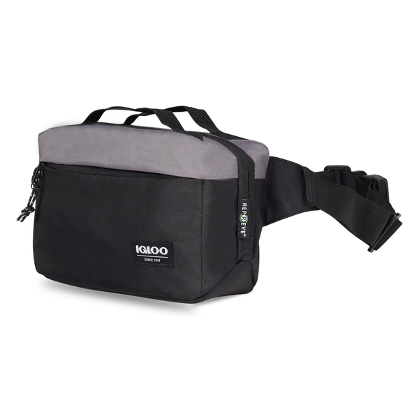 Igloo® Fundamentals REPREVE® 3-Can Hip Pack Cooler