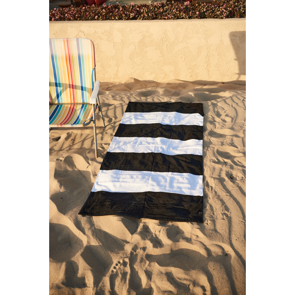 Slowtide® Pocket Recycled Beach Towel, 60" x 30"