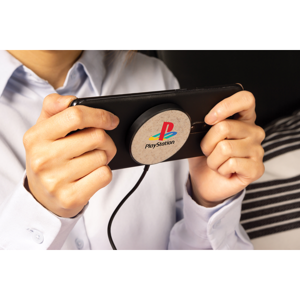 Wheat Recycled 15W Magnetic Wireless Charging Dock