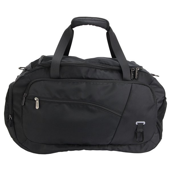 AeroLOFT™ Jet Black Polyester Weekender Duffel