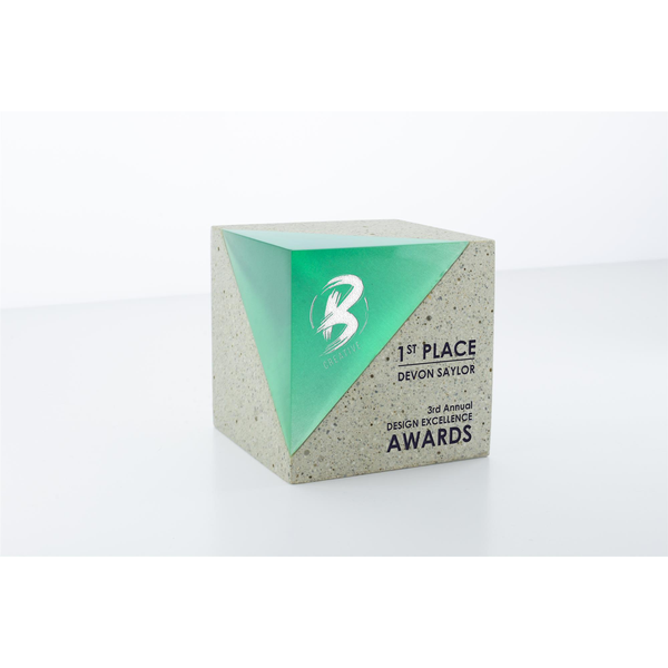 Atlas Cube Concrete & Translucent Resin Award