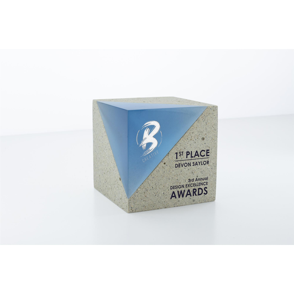 Atlas Cube Concrete & Translucent Resin Award