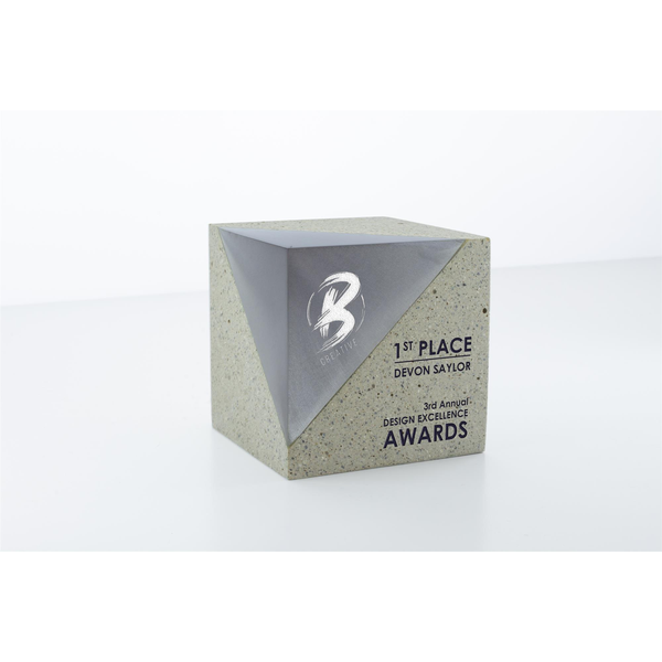 Atlas Cube Concrete & Translucent Resin Award