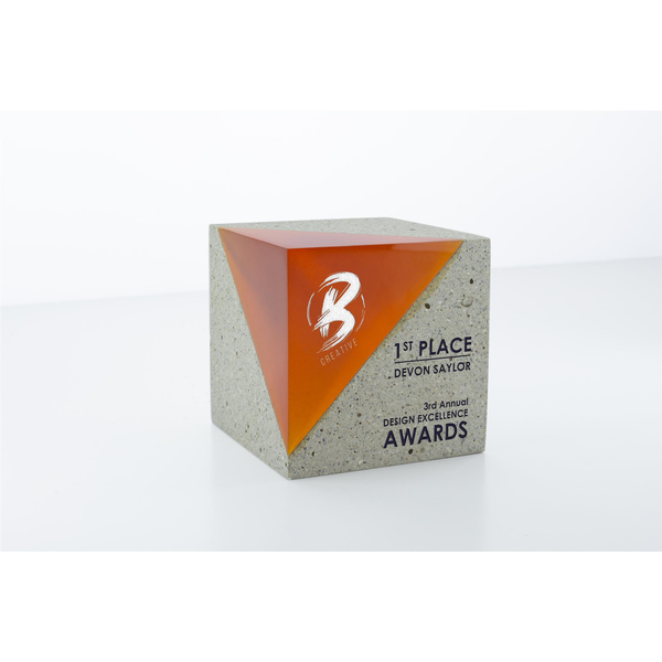 Atlas Cube Concrete & Translucent Resin Award