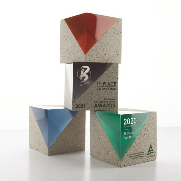 Atlas Cube Concrete & Translucent Resin Award