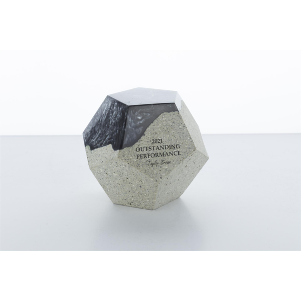 Nebula Hexagon Concrete & Resin Award