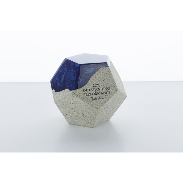Nebula Hexagon Concrete & Resin Award