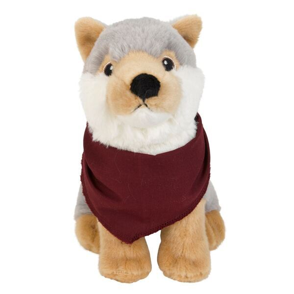 Aurora® Eco-Nation Wolf Plush, 9-1/2"