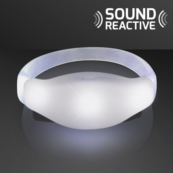 Sound Activated Light Up LED Flashing Bracelet