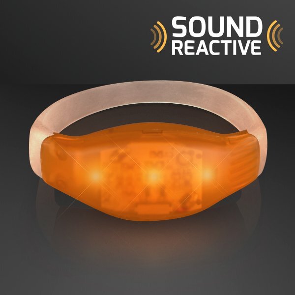 Sound Activated Light Up LED Flashing Bracelet