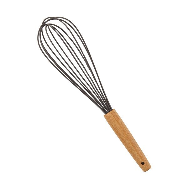 Silicone Whisk w/ Bamboo Handle