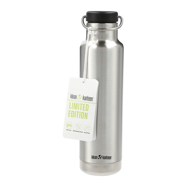 Klean Kanteen® Eco Insulated Stainless Steel Classic Bottle w/ Loop Cap, 20oz.