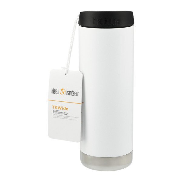 Klean Kanteen® Eco TKWide Double-Wall Insulated Tumbler w/ Café Cap, 16oz.