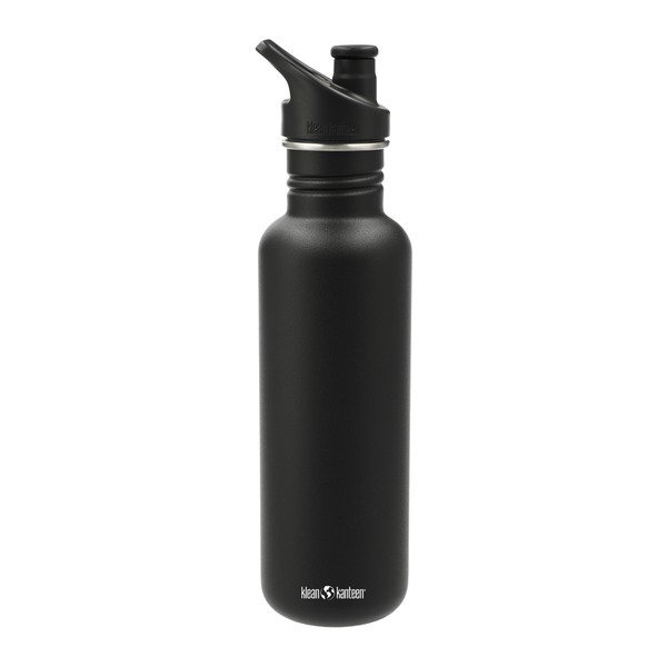 Klean Kanteen® Eco Single-Wall Stainless Steel Classic Bottle w/ Sport Cap, 27oz.