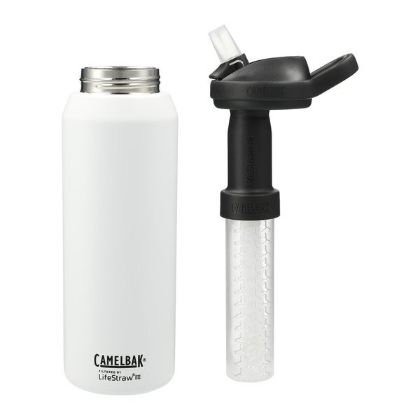 Camelbak® Eddy® Stainless Steel VSS Bottle w/ LifeStraw® Filter, 32oz.