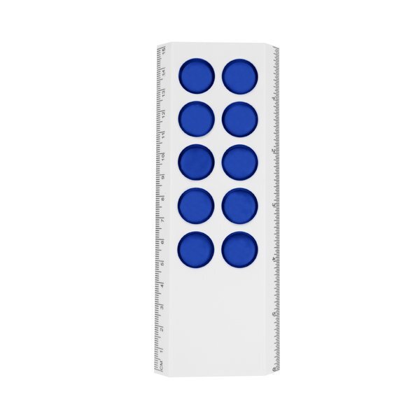 Push Pop Stress Reliever Ruler, 6"