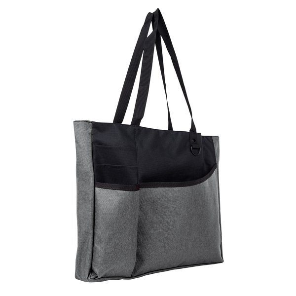 Delegate Heathered Polyester Tote Bag