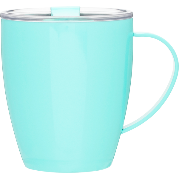 Haus Double Wall Stainless Steel Desk Mug, 12oz.