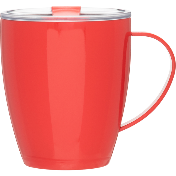 Haus Double Wall Stainless Steel Desk Mug, 12oz.