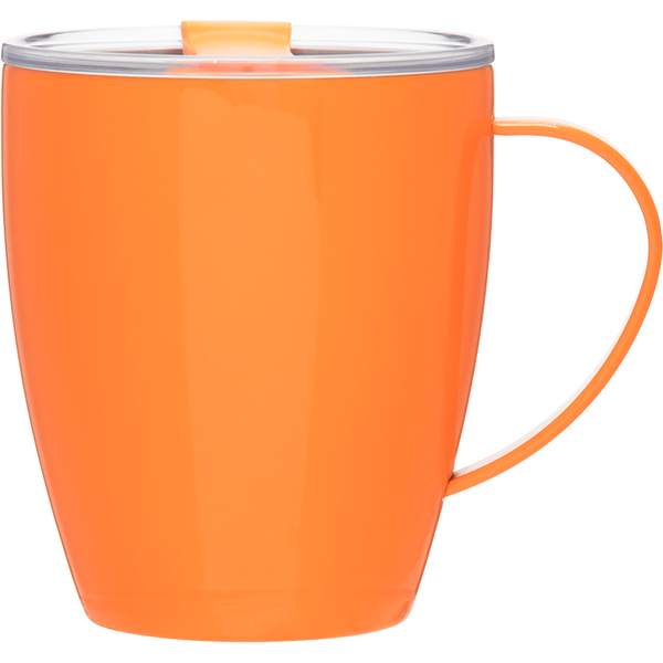 Haus Double Wall Stainless Steel Desk Mug, 12oz.