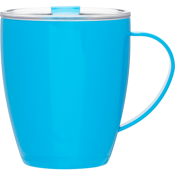 Haus Double Wall Stainless Steel Desk Mug, 12oz.