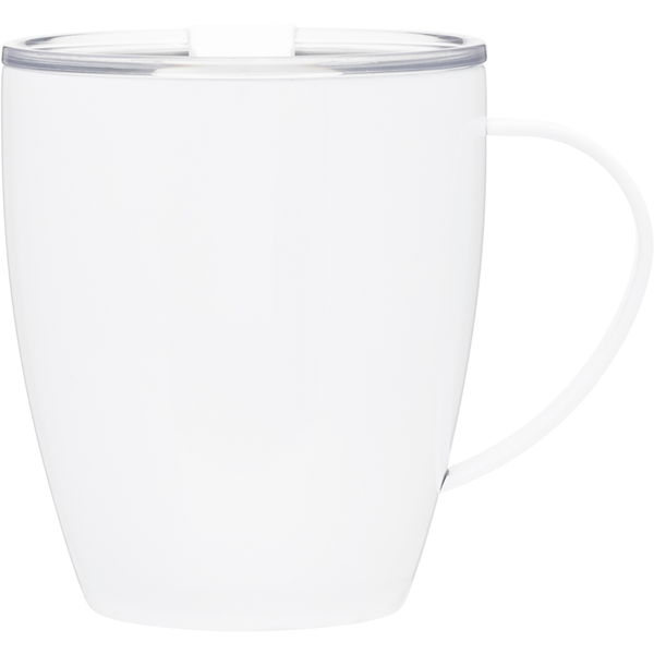 Haus Double Wall Stainless Steel Desk Mug, 12oz.