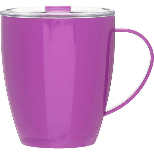 Haus Double Wall Stainless Steel Desk Mug, 12oz.