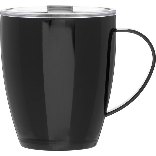 Haus Double Wall Stainless Steel Desk Mug, 12oz.