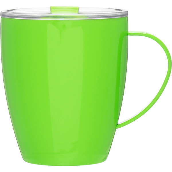 Haus Double Wall Stainless Steel Desk Mug, 12oz.