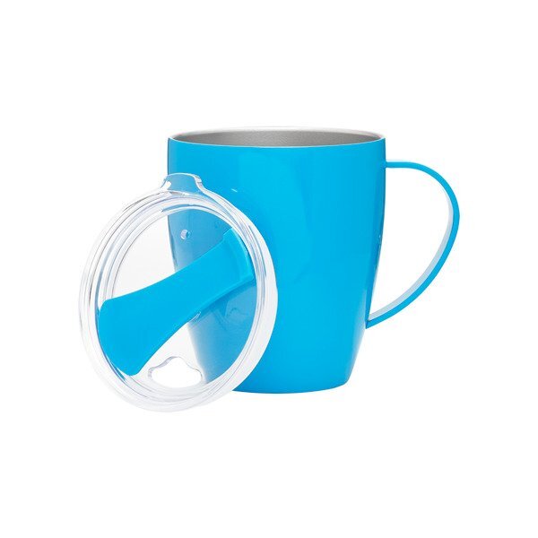 Haus Double Wall Stainless Steel Desk Mug, 12oz.