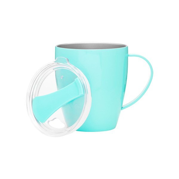 Haus Double Wall Stainless Steel Desk Mug, 12oz.