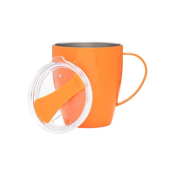 Haus Double Wall Stainless Steel Desk Mug, 12oz.